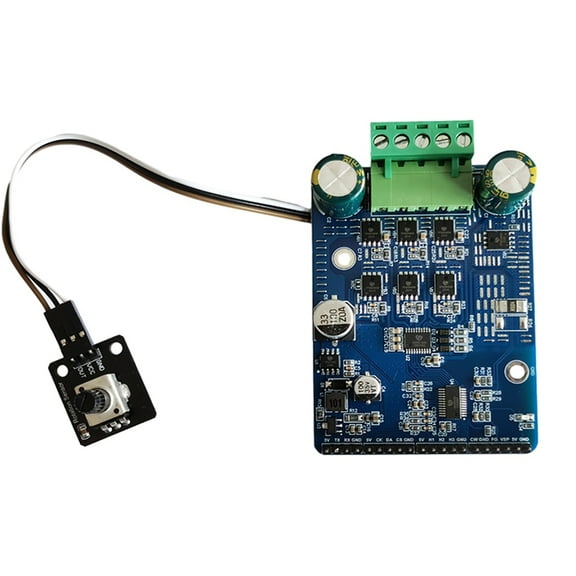 Three Phase DC Brushless Motor Controller DC 6-80V BLDC PWM Motor Regulator High Power 1600W 20A Hall Motor Control Driver Board  Speed Control Board