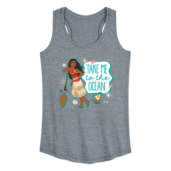 Disney Moana - Take Me To The Ocean - Women's Racerback Tank Top