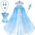 thumbnail image 1 of Txlixc Capa de princesa, collar de varita de la Corona de la chica Txlixc moda, 1 of 1