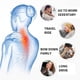 thumbnail image 4 of Almohada de espuma viscoelástica en forma de U para PC, almohada de viaje espacial de rebote Suave y lento, ropa de cama sólida para el cuidado del cuello, 4 of 6