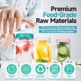 thumbnail image 5 of 【12 Piece】Regular Mouth Mason Jar Lids, Multi Color Plastic Lids for Mason Jars with Silicone Rings for Ball, Kerr and More, Thickened Leak-Proof Canning Lids Regular Mouth, 5 of 5