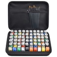thumbnail image 1 of Estuche de almacenamiento de pintura modelo ALKOO con capacidad para 60 botellas con 9 pinceles, 1 of 7