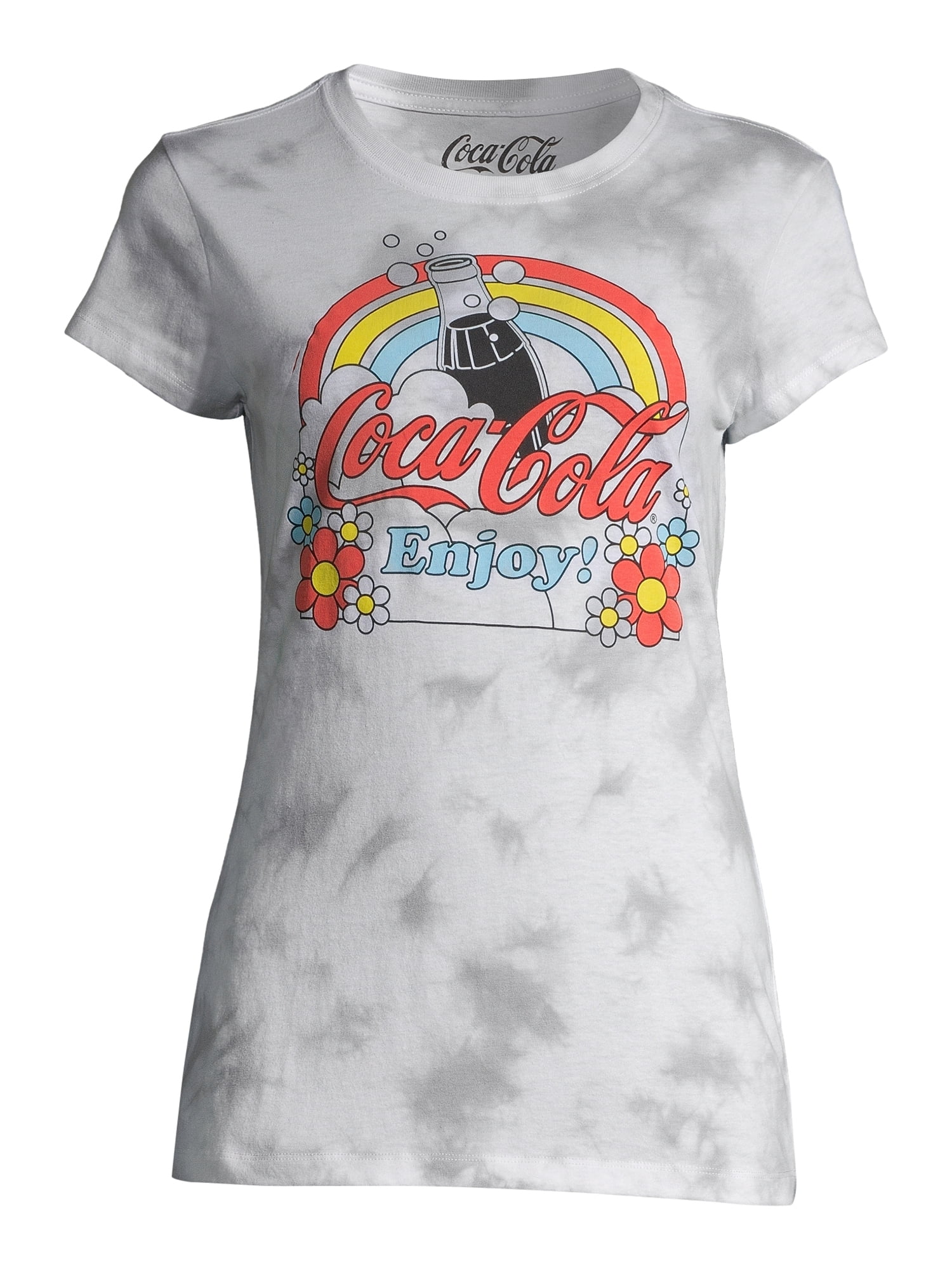 Coca Cola Junior' 70's Peace Short Sleeve T-Shirt