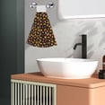 thumbnail image 5 of Gaeub Burger Fries Print Hand Towels with Hook,Hanging Tie Towels, Coral Velvet Dishtowels, for Bathroom Restroom Home Decor, 5 of 7