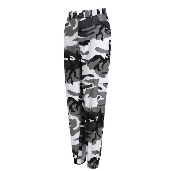 yievot Women Casual High Waisted Pencil Pants Print Straight Leg Pants