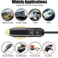 thumbnail image 3 of Starlink Mini  Power Cable,  Car Power Cable for Satellite 18AWG, Car Cigarette Lighter Extension Power Supply Adapter Cable, 3 of 7