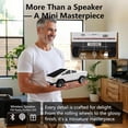 thumbnail image 4 of WSTER WS-580 Cybertruck Portable Bluetooth Speaker, Replica Car with Display Screen, HD Sound, BT5.4，TWS, FM , For Home Outdoor Party Beach，The Perfect Gift for Family and Friends, 4 of 10