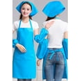 thumbnail image 3 of Clearance Items,npkgvia Chef Hat,Kitchen Essentials,Waiter Men And Women Kitchen Work Turban Hat Kitchen Supplies ,Hat,Blue, 3 of 3