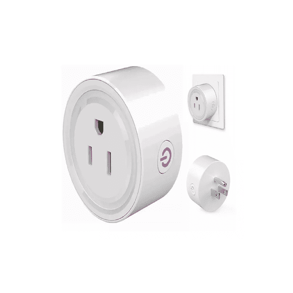 Enchufe Inteligente Mini Outlets Google Home blanco