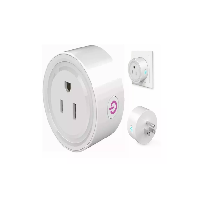 Enchufe Inteligente Mini Outlets Google Home blanco
