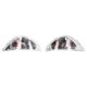 thumbnail image 1 of Paire de clignotants arrière pour moto 204360H, compatibles avec Vespa LX 50/125/150 2 temps et 4 temps / LXV toutes années, 1 of 4