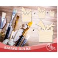 thumbnail image 3 of Unfinished Wood Christmas Present Shape | DIY Holiday Craft Cutout | Up to 36" 46" / 3/4", 3 of 4