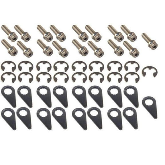 Stage 8 8916 Locking Header Bolts 8mm x 1.25 - 25mm Long - Hex Head - Set of 17
