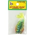 thumbnail image 4 of (3 pack) Creme Lure 2" Firetiger Paddle Tail Shad Fishing Lures for Bass, 3 Count, 4 of 6