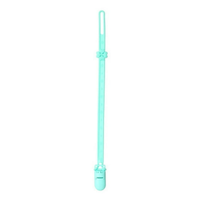 Clip de silicona para chupete, soporte útil para chupete, cadena duradera para chupete antipérdida para niñas, Baby Shower, cumpleaños para Sunnimix pinza chupete con cuentas