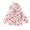 White, variant on Wonitaaizi Girls Lightweight Hooded Jacket Kids Water-Resistant Windbreaker Printed Jacket (6-12 Months,White)