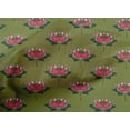 thumbnail image 4 of oneOone Cotton Poplin Fabric Lotus Block Print Fabric BTY 42 Inch Wide, 4 of 4