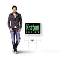 thumbnail image 4 of Kratom Sold Here Yard Sign 10 Pack of 12 Inch x 16 Inch Single Sided Weatherproof Heavy-Duty Plastic with Stake | Herbal Products, Wellness Items, Retail Promotions | Made in USA, 4 of 7
