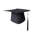 thumbnail image 1 of Graduation Caps with Tassels Graduation Ceremony Party Supplies Graduation Hat Photo Props for Students (Black Tassels), 1 of 3