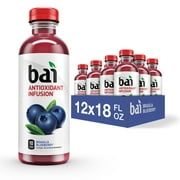 Bai Gluten-Free, Brasilia Blueberry, Antioxidant Infused Drink, 18 Fl Oz, 12 Pack Bottles