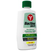 Bactine MAX Pain Relieving Cleansing Liquid, 4 oz, 3 Pack