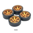 thumbnail image 4 of Vogacara 4 pack/lote neumático de 25mm para 1/28 Wltoys K969 Kyosho -Z 25mm neumático de rueda dura -Q KYOSHO Kits de construcción modelo oro, 4 of 6
