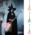 thumbnail image 3 of Halloween Props for Kids - 2025 Witch Broomstick with LED Lighting for and Decoration, 3 of 3