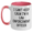 White/Pink, variant on Funny Law Enforcement Officer Gifts from Mom for I Can't Keep Calm I'm A Law Enforcement Officer Two Tone Coffee Mug, Unique Mother's Day Unique Gifts for Men or Women