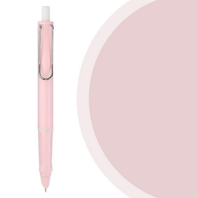 Staron Stylo Rétractable Rechargeable Écriture Fluide Stylo à Bille 0,38 mm Stylo de Bureau École pour Prise de Notes Journal Intime Écriture d'Affaires