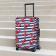 thumbnail image 5 of red Anchor blue stripe cute Luggage Cover Anti Scratch, Elastic Suitcase Protector Suitcase Covers for Luggage Fits 18-32 Inch Luggage, 5 of 5