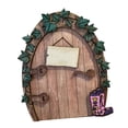 thumbnail image 2 of Accesorios de estatua de puerta de hadas para colgar, adornos de escultura, gnomo de jardín de hadas Estilo C kusrkot Puerta de hadas en miniatura, 2 of 8