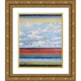 thumbnail image 1 of Holsinger, Joel 26x31 Gold Ornate Wood Framed with Double Matting Museum Art Print Titled - Cloud Levels, 1 of 4