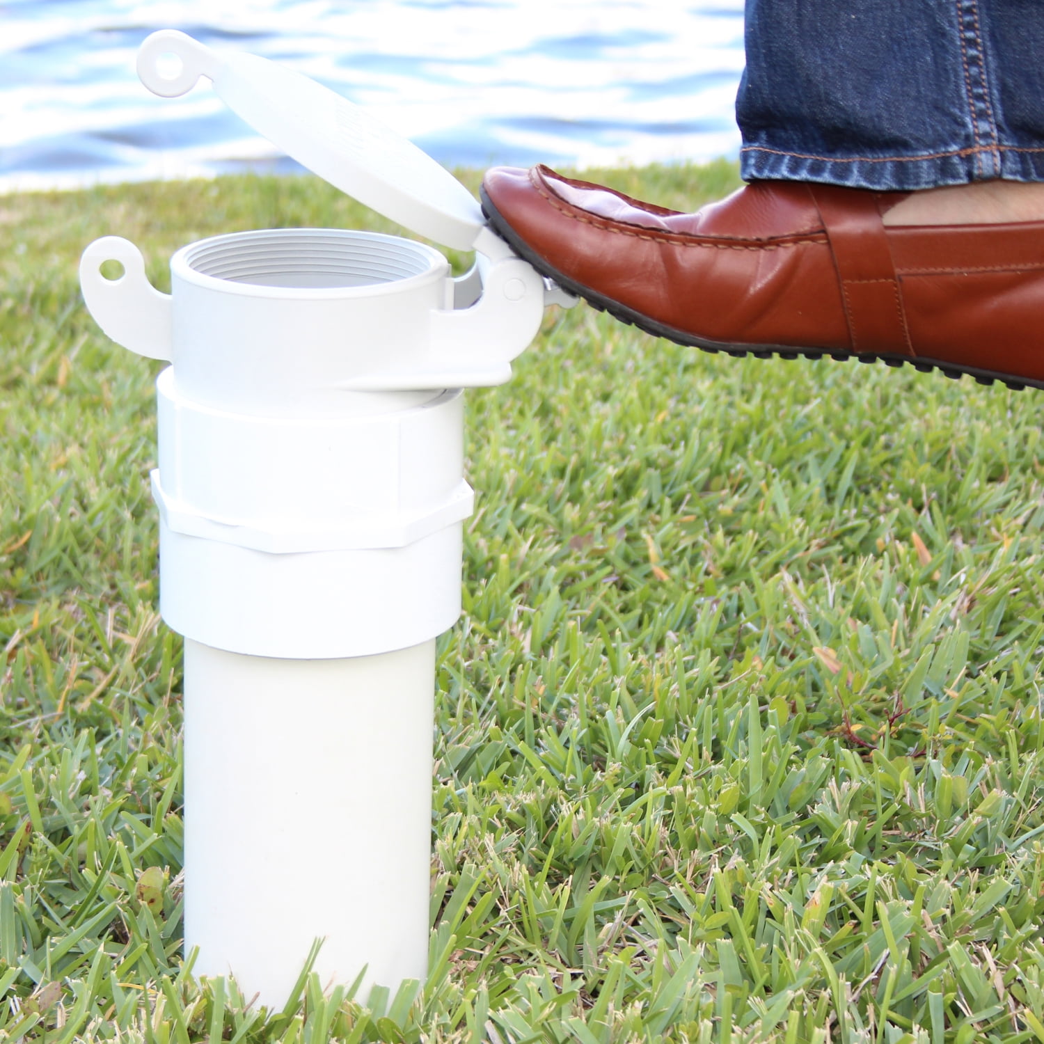 Enviro Design Products RV Park/Campground Dump Station 4" Sewer Cap