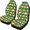 thumbnail image 5 of Pzuqiu Shamrocks Seat Covers for Cars Easy to Install, Suitable for Truck Interior Front Seats Car Seats, Front and Rear Seat Cover Set for Trucks Sedans, 5 of 10