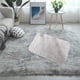 thumbnail image 3 of Alfombra de baño antideslizante, felpudo absorbente de agua, alfombra de baño para máquina Gris claro, 3 of 8