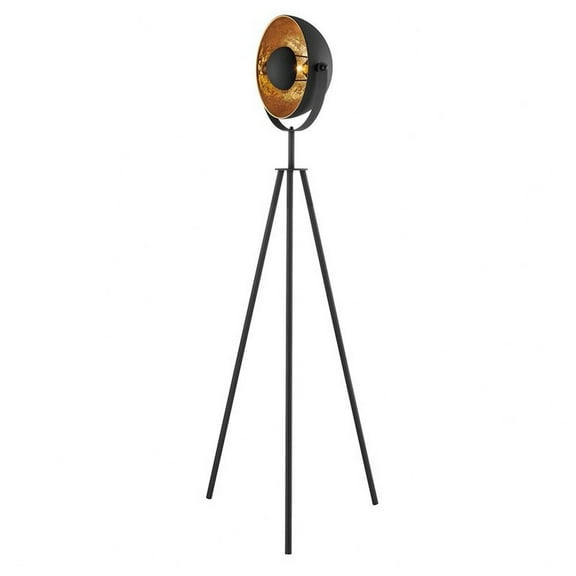 Lite Source Ls-83656 Gothard 60" Tall Tripod Floor Lamp - Black