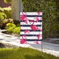 thumbnail image 4 of Wukai Pink Flamingos Garden Flags Double Sided Welcome Garden Yard House Flags Outside Outdoor House (Only Flag), 4 of 8