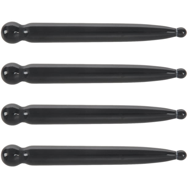 4X Herramienta de de Reflexologia Masaje de Pies Tailandes Relajacion Tradicional Negro