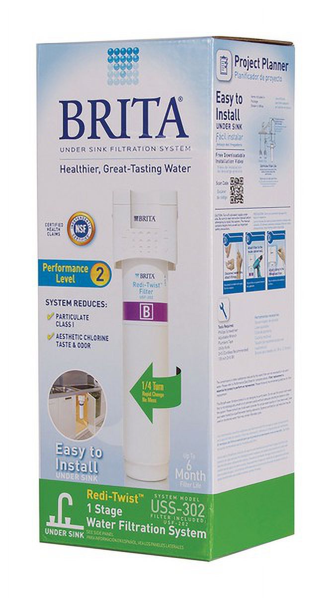 Redi-Twist 1-Stage Drinking Water Filtration System - WFUSS302 - image 2 of 3