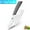 Gray, variant on Akatsuki Ceramic Knife 6-inch Fruit Vegetable Knife Rust Proof Kitchen Chef Knife with Blade Guard and Soft-Grip Handle Meat Cutting Cooking Knife