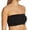 Black, variant on Women's Rhonda Shear 9683 Bandeau Bra with Removable Pads (Black 2X)