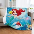 thumbnail image 4 of Ariel Plush Printed Blanket, -hco747, 4 of 5