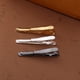 thumbnail image 4 of pasadores de corbata para hombre, elegantes y elegantes, para trajes de negocios y fiestas (negro, plateado y dorado)., 4 of 5