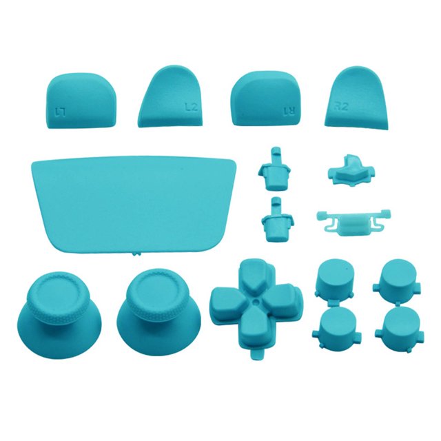 Controller Replacement Buttons, Ergonomic Design Gamepad Buttons 16Pcs Comfortable Grip Durable Multifunction For Game Controller