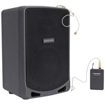 Samson Portable Rechargeable School Teacher Classroom PA Speaker System Headset