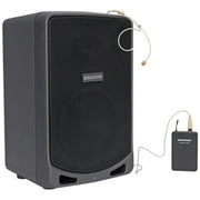 Samson Portable Rechargeable School Teacher Classroom PA Speaker System+Headset