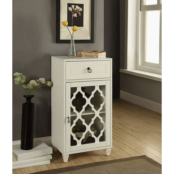 ACME Ceara Side Table in White