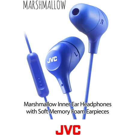 JVC - HA FX38M-E Marshmallow Wired In-Ear Headphones - Blue