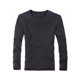 thumbnail image 1 of Jumpingount Ropa interior térmica, camiseta de moda para mantener el calor en invierno, camiseta de cuello adelgazante, camiseta informal Ropa interior Gris oscuro XXL, 1 of 6