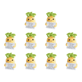 thumbnail image 1 of Mini muñecas inspiradoras positivas con tarjeta de regalo de cumpleaños para un amigo (piña), 1 of 2